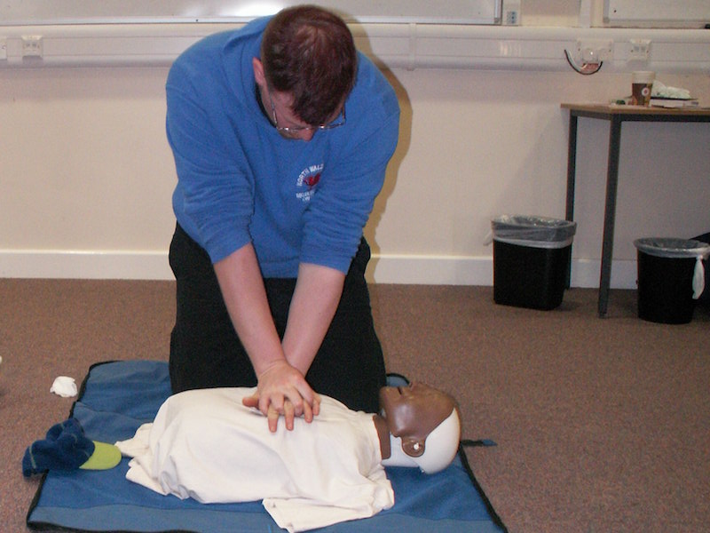 CPR training